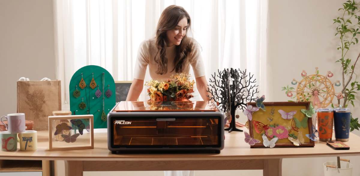 Creality Falcon A1: готові вироби